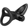 Pretty love - anillo vibrador 10 vibraciones silicona negro - 5
