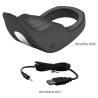 Pretty love - susanna anillo vibrador para pene negro - 4