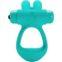 Pretty love - dante anillo vibrador rabbit verde