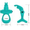 Pretty love - figgy anillo vibrador rabbit verde - 4
