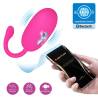 Pretty Love Doreen magenta, huevo vibrador con control Bluetooth desde el móvil