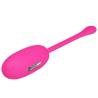 Pretty Love Doreen magenta, huevo vibrador de frente