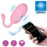 Pretty Love Doreen rosa, huevo vibrador con control Bluetooth desde el móvil
