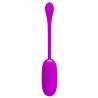 Pretty love - julius huevo vibrador impermeble & recargable morado - 1