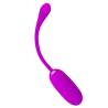 Pretty love - julius huevo vibrador impermeble & recargable morado - 3