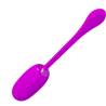 Pretty love - julius huevo vibrador impermeble & recargable morado - 4
