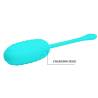 Pretty love - kirk huevo vibrador recargable verde claro - 7