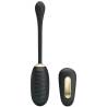 Pretty love - doreen huevo vibrador de lujo recargable negro - 1