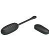 Pretty love - doreen huevo vibrador de lujo recargable negro - 3