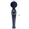 Pretty love - skyler vibrador wand azul - 5