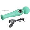 Pretty love - skyler vibrador wand verde - 6