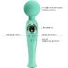Pretty love - skyler vibrador wand verde - 7