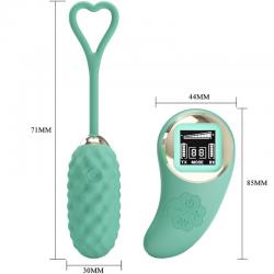 Pretty love - vivian huevo vibrador control remoto verde