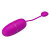 Pretty Love Nymph fucsia, huevo vibrador tumbado