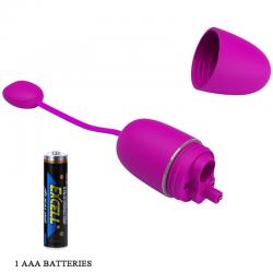 Pretty love - nymph huevo vibrador controlado por app morado