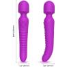 Armony - mission masajeador & vibrador efecto calor violeta - 3