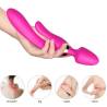 Armony - masajeador & vibrador rabbit fucsia - 4