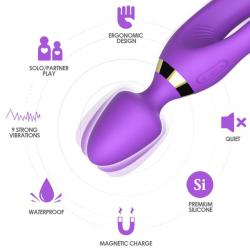 Armony - masajeador & vibrador rabbit violeta