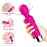 Armony - postman masajeador & vibrador cabeza flexible fucsia - 4