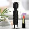 Armony - postman masajeador & vibrador cabeza flexible negro - 3