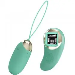 Pretty love - mina huevo vibrador control remoto verde