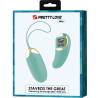 Pretty love - mina huevo vibrador control remoto verde - 6