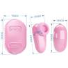 Pretty love - magic box bala vibradora & estimulador rosa - 5