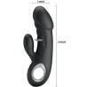 Medidas de vibrador Pretty Love Ansel