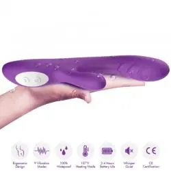 Armony - spark vibrador efecto calor violeta Armony - spark vibrador efecto calor violeta