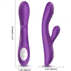 Armony - spark vibrador efecto calor violeta Armony - spark vibrador efecto calor violeta