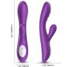 Armony - spark vibrador efecto calor violeta - 3