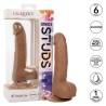 Silicone Studs 6" tono moreno junto a su caja
