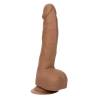 Silicone Studs 8" tono moreno visto de frente