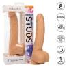 Silicone Studs 8" tono claro junto a su caja