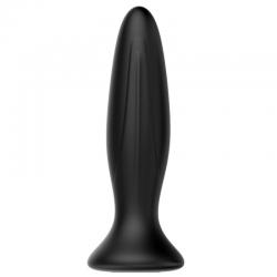 Mr play - plug anal vibrador negro recargable