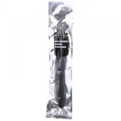 All black - mega ripple ducha anal silicona 28.5 cm