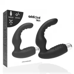 Addicted toys vibrador prostata recargable negro - - 2