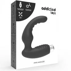 Addicted toys vibrador prostata recargable negro - - 5