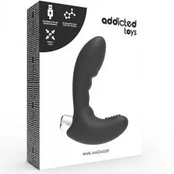 Addicted toys - vibrador prosttico recargable model 4 - negro Addicted toys - vibrador prosttico recargable model 4 - negro