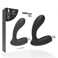 Addicted toys - vibrador prosttico recargable model 5 - negro Addicted toys - vibrador prosttico recargable model 5 - negro