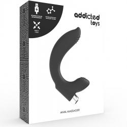 Addicted toys - vibrador prosttico recargable model 7 - negro