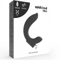 Addicted toys - vibrador prosttico recargable model 7 - negro Addicted toys - vibrador prosttico recargable model 7 - negro