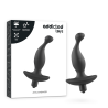 Addicted toys masajeador anal con vibracion color negro - 2