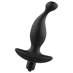 Addicted toys - masajeador anal con vibración negro modelo 1