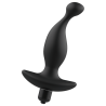 Addicted toys masajeador anal con vibracion color negro - 3