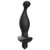 Addicted toys masajeador anal con vibracion color negro - 4