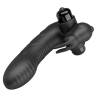 Pretty love - vance funda dedo vibrador conejo negro - 2