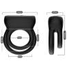 Armony - doble anillo vibrador negro 2 - 4