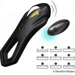 Armony - roadster anillo vibrador doble control remoto negro Armony - roadster anillo vibrador doble control remoto negro