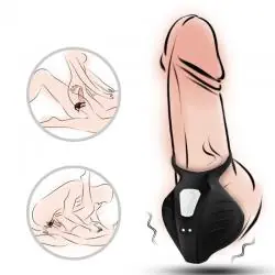 Armony - manta anillo vibrador testiculos control remoto negro Armony - manta anillo vibrador testiculos control remoto negro